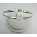 RA304MBS Large Sanddollar Bangle 